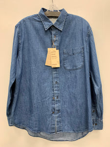 **NEW** Size L MUJI Denim Shirt #0861