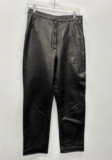 Size 6 Danier Leather Trousers #0924