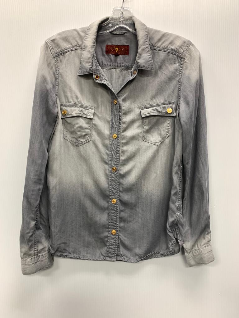 Size M 7 For All Mankind Denim Shirt #2125